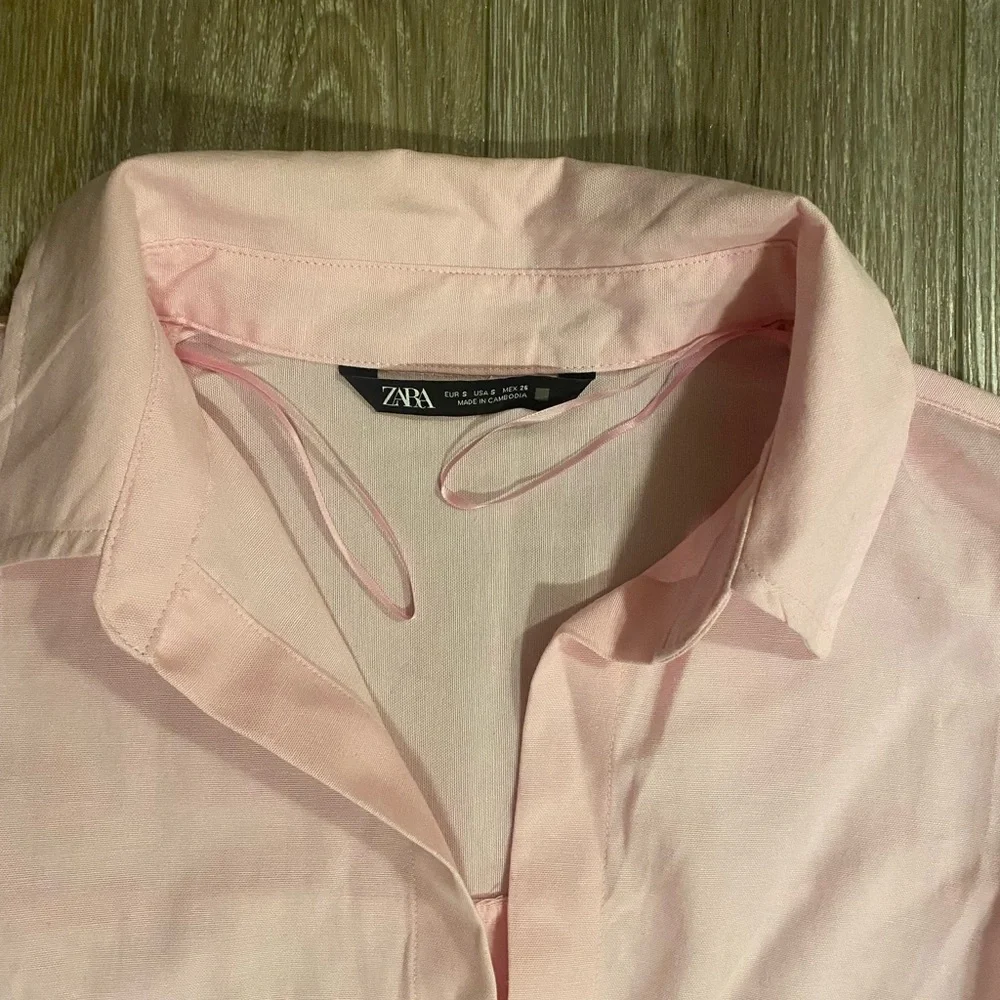Women’s Blouse Long Sleeve Zara size Small - Picture 2 of 6